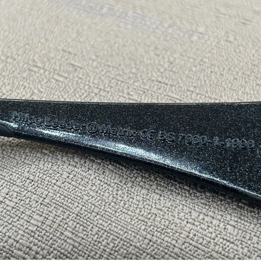 Leader Metrix Youth Sports Safety‎ Glasses Black Glitter Frames 56-15 ASTM F803